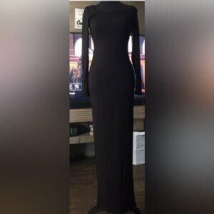Long Women’s Black Dress Sz Med